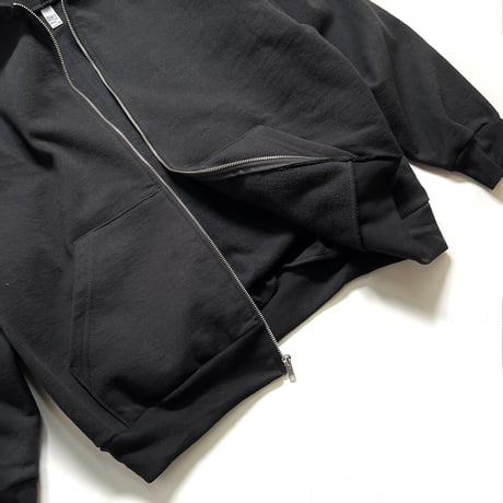 Los Angeles Apparel HF10 14oz Heavy Fleece Zip Up Hoodie - Black