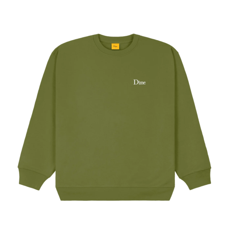 Small Logo Crew Sweatshirt green   スウェット