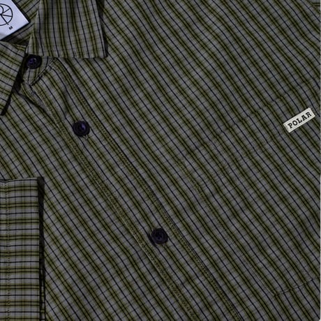 Polar Mitchell Shirt - Black/Green