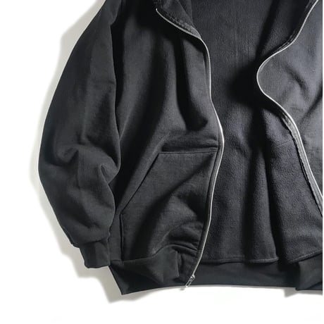 Los Angeles Apparel HF10 14oz Heavy Fleece Zip Up Hoodie - Black