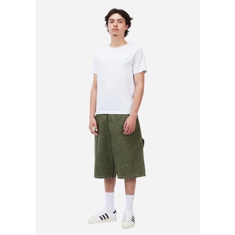 Dime Classic Denim Shorts - Electric Green