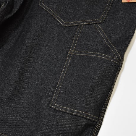 Kno-betta #999 Baggy Denim Painter Shorts - Raw Black