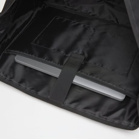 Packing Reflective Messenger Bag - Black [PA-058]