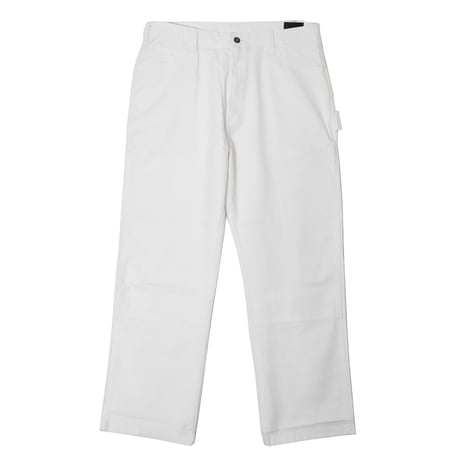 Dickies Relax Fit Double Knee Utility Painter Pants - White
