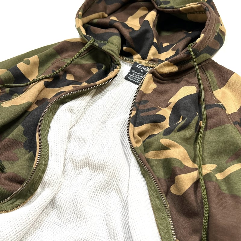 Rothco Thermal Lined Full-Zip Hoodie - Woodland