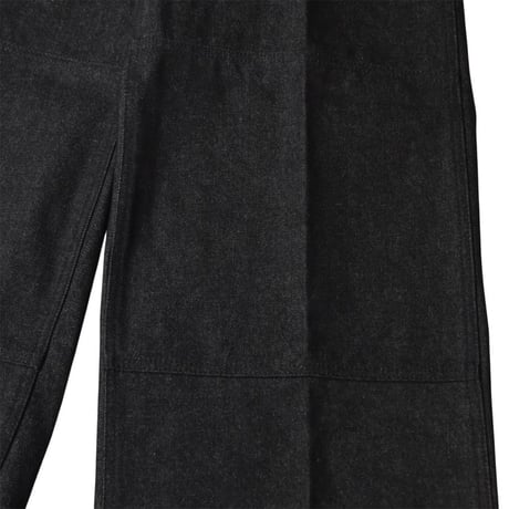 FB COUNTY Monster Cut Denim Pants - Black