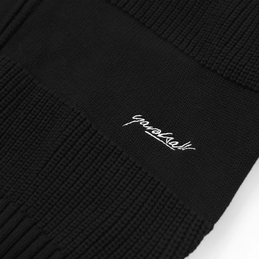 Yardsale Phantasy Knitted Cardigan - Black | RULEZ