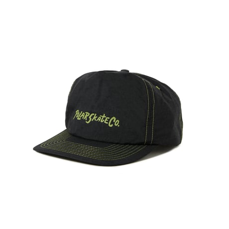 POLAR Earl Cap - Black/Lime