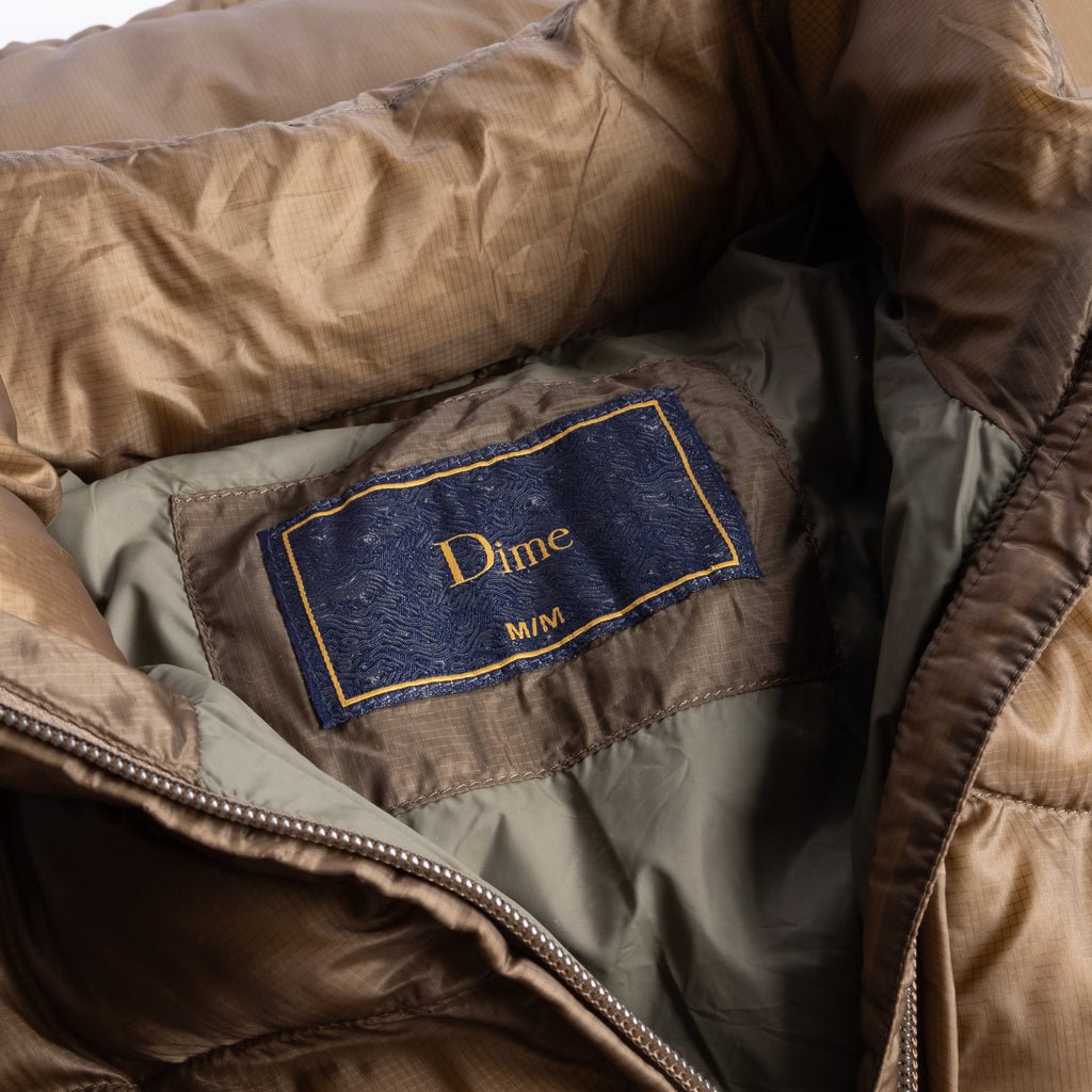Dime Classic Ripstop Puffer - Gold | RULEZ