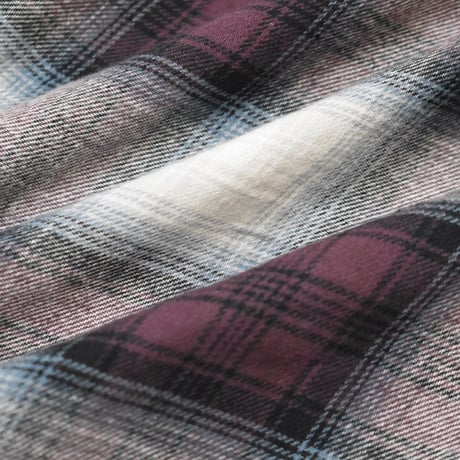 Old Navy Hooded Plaid Flannel Shirts - Burgundy Multi