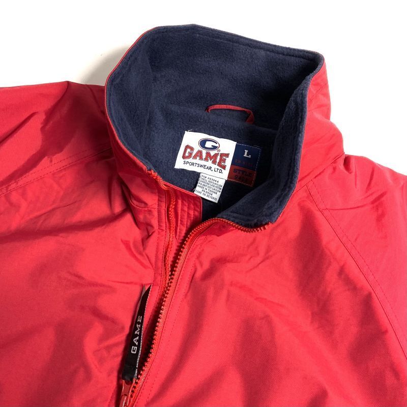 GAME Sportswear Fleece Lining Warm Up Jacket -