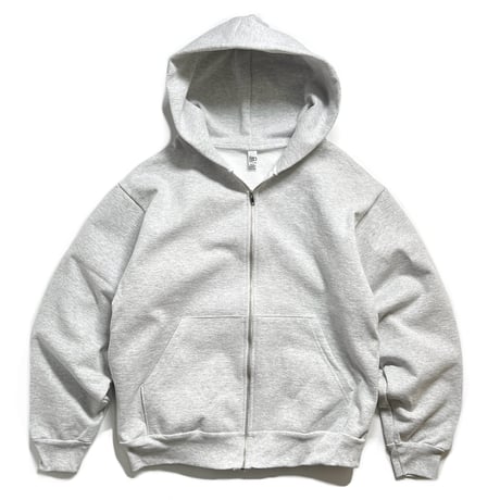 Los Angeles Apparel HF10 14oz Heavy Fleece Zip Up Hoodie - Ash