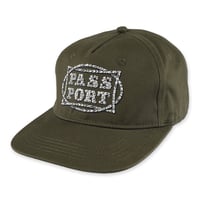 Pass~Port Stone Circle Workers Cap - Olive