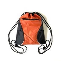 Port Authority Fast Break Cinch Pack - Pop Orange