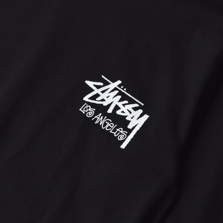Stussy Chapter L/S Tee "Los Angeles" - Black