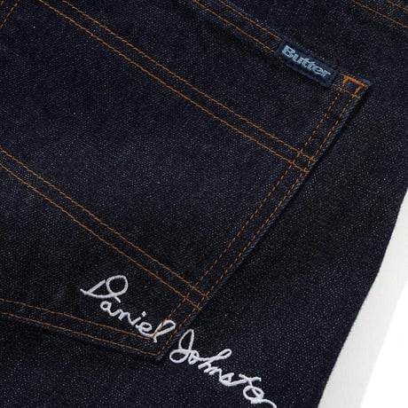 Butter GoodsｘDaniel Johnston Bull Selvedge Denim Jeans - Indigo