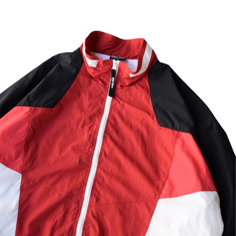Shakawear Nylon Track Jacket - Red | RULEZ