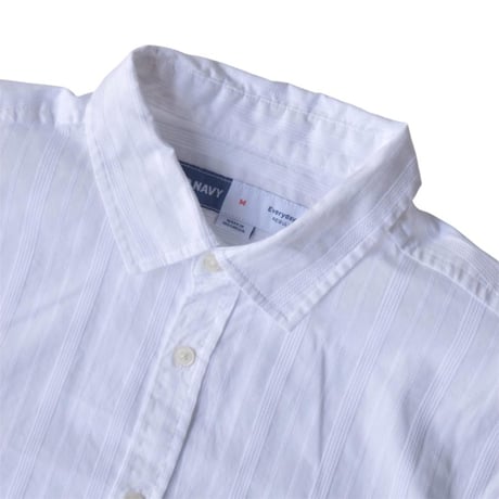 Old Navy S/S Stripe Shirts - White