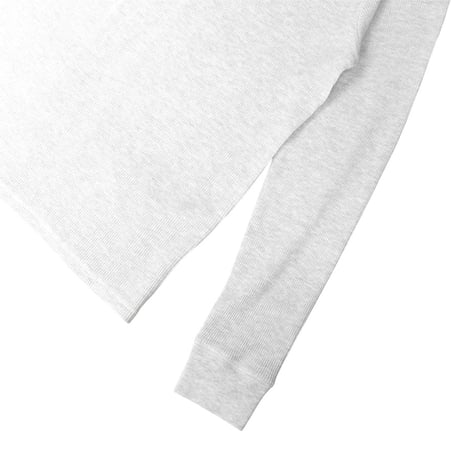 Levi's L/S Henlyneck Thermal Shirts - Light Grey Heather