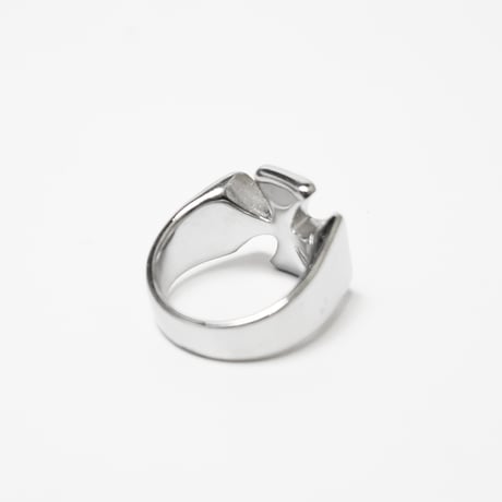 Iron Cross Ring - Silver