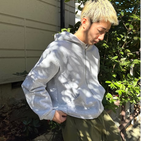 Los Angeles Apparel HF10 14oz Heavy Fleece Zip Up Hoodie - Ash