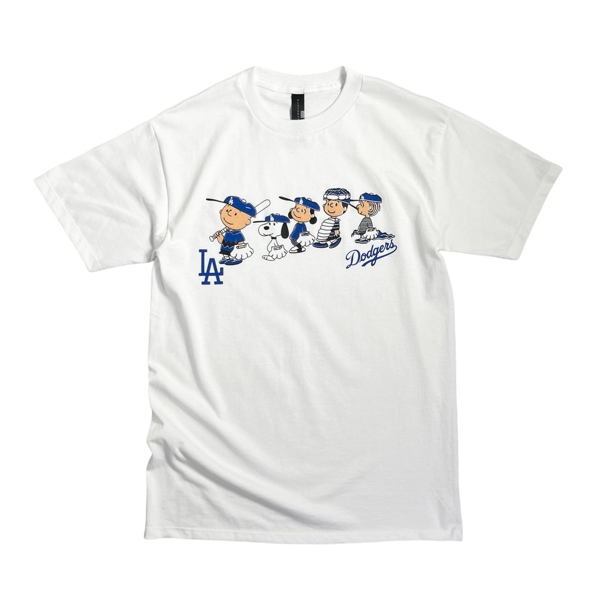 Snoopy LA Dodgers S/S T-Shirts - White | RULEZ