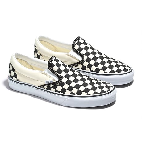 Vans Classic Slip-On Checkerboard - Black/Off White