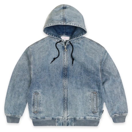 Yardsale Denim Hood - Blue