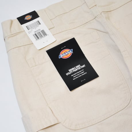 Dickies Relax Fit Double Knee Utility Painter Pants - Natural