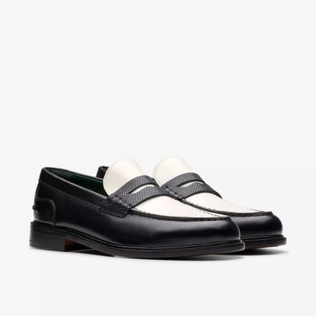 Clarks Craft James Lo Loafer - Black Combination