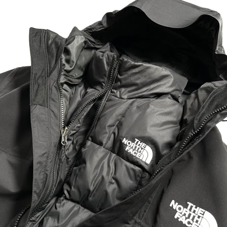 US The North Face Bandon Triclimate Insulated Down 3 in 1 Jacket - Black