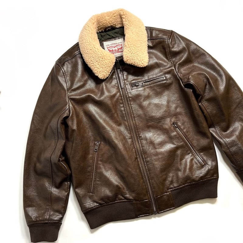 ジャケット・アウター Levi's PU Leather Bomber Jacket Levi's（リーバイス）の通販｜RAWDRIP