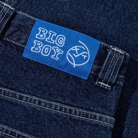 Polar Big Boy Pants - Dark Blue w/ White Stitching
