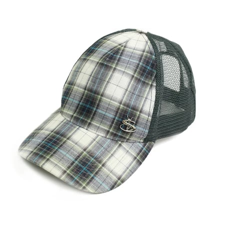 YARDSALE PHANTASY PLAID CAP - GREEN