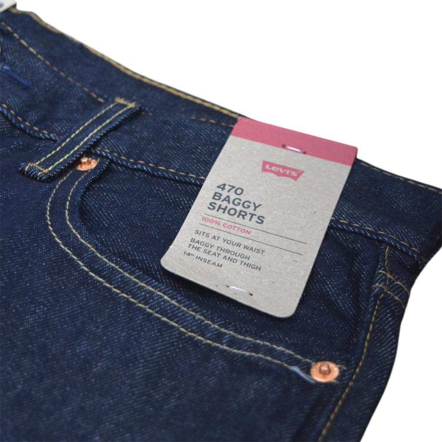 Levi's 470 Baggy Shorts - Rinse Ruler | RULEZ