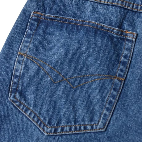 Kno-betta Baggy Denim Shorts - Dark Blue