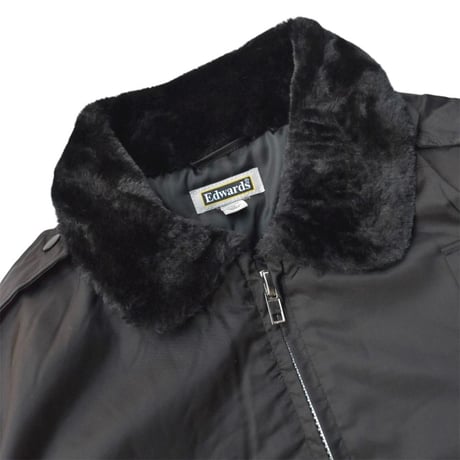 EDWARDS GARMENT Police Bomber Jacket - Black