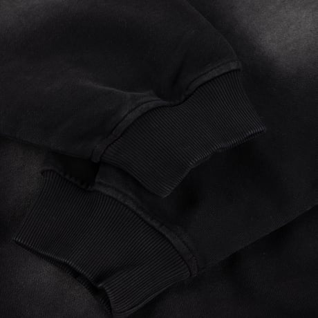 Dime Faded Fleece Bomber - Black