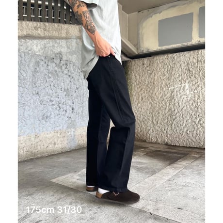 US Levi's 550-0260 Relaxed Tapered Leg Jeans - Black
