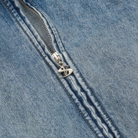Yardsale Denim Hood - Blue