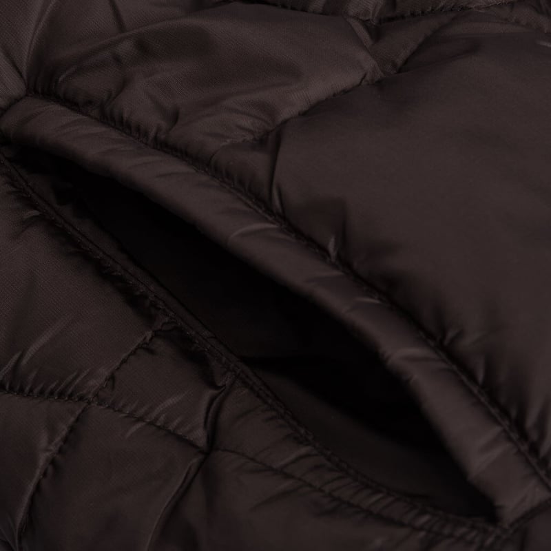Dime Midweight Wave Puffer Jacket   Espresso