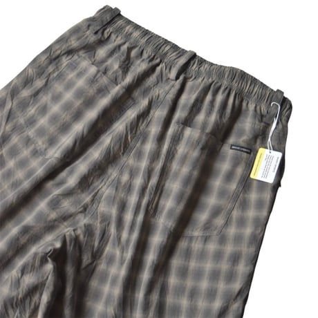 BAGGY SPORTS BA-005 Check Shorts - Grey