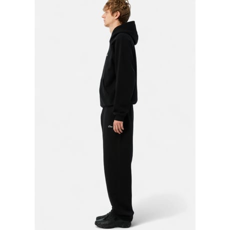 Dime Cursive Small Logo Sweatpants - Black