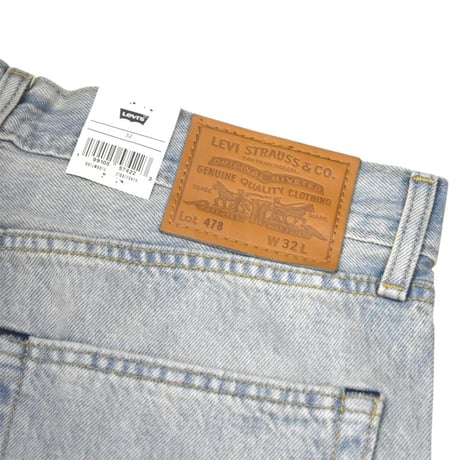 Levis 478 Baggy Denim Shorts - Alternative Rock