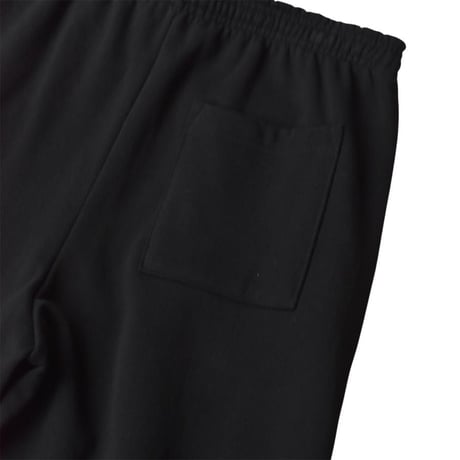 Los Angeles Apparel 14oz Heavy Fleece Extra Wide Sweat Shorts - Black