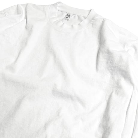 Los Angeles Apparel 1807GD 6.5oz Garment Dye Long Sleeve Tee - White