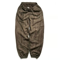 Los Angeles Apparel HF04DD 14oz Heavy Fleece Pants Drip Dye - Olive
