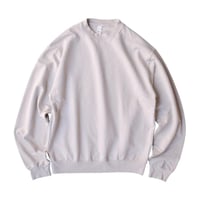 Los Angeles Apparel Long Sleeve Garment Dye French Terry Pullover - Cement