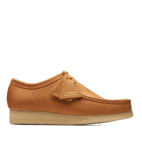 Clarks Wallabee - Tan Nubuck