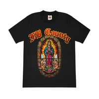 FB County Stain Glass Graphic Heavy Hard Tee - Black